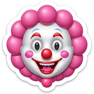 Clown was a Bubblegum sticker