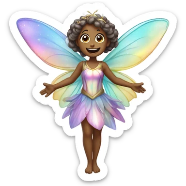 Fairy awake! sticker