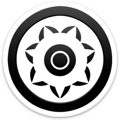 Scp foundation secure contain protect main logo sticker