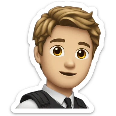 tom blyth hunger games  sticker