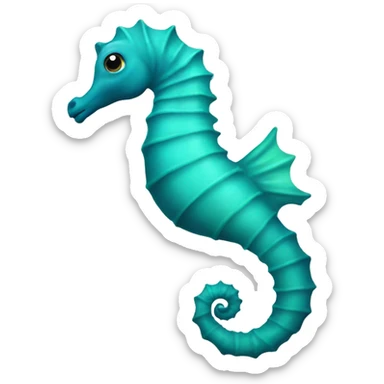 Seahorse sticker