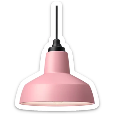danish design lamp ph 5 pendel hues of rose sticker