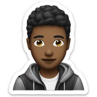 the dj boy that only plays drum and bass sticker