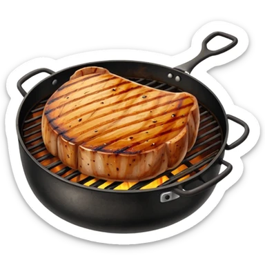 Pork chops sticker