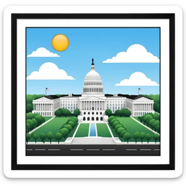 Washington DC sticker