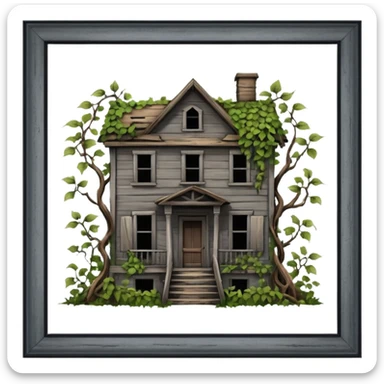 Abandoned House sticker