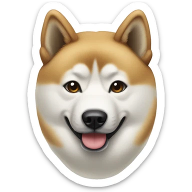 Akita inu sticker