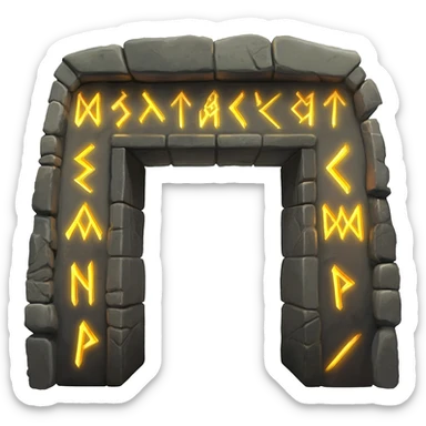 Rune Gate sticker