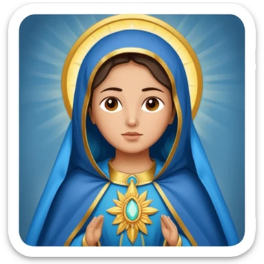 Virgen de Guadalupe sticker