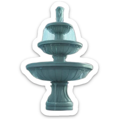 Geneva water fountain sticker