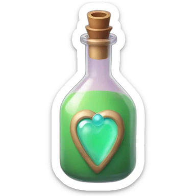 Love potion sticker