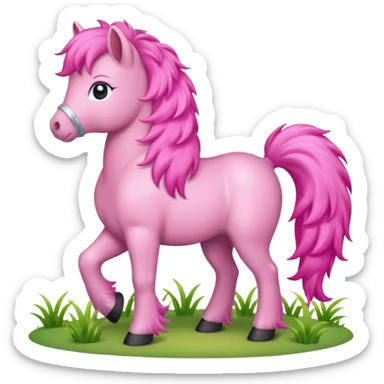 pink pony club sticker