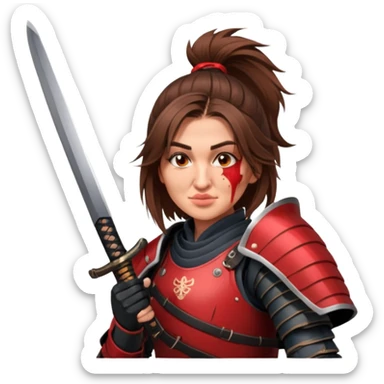 Battle-Ready Samurai sticker