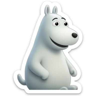 Moomin sticker