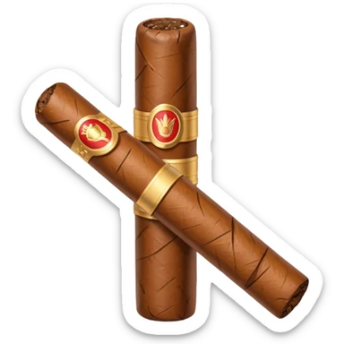 A Cuban cigar sticker