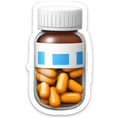 medicine pill sticker