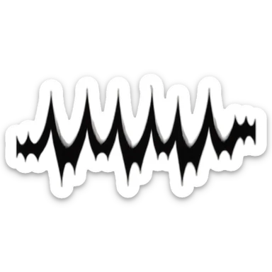 sound wave sticker