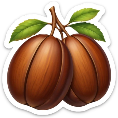 Chestnut sticker
