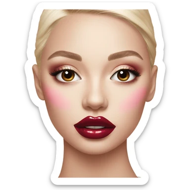 lipgloss dior sticker