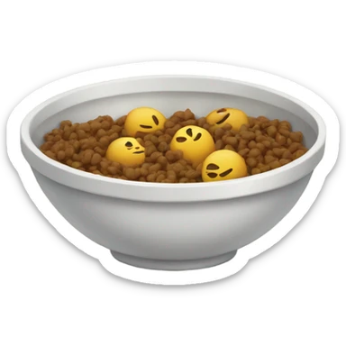  two-chamber bowl sticker