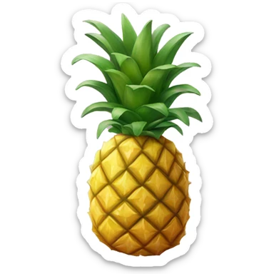 Pineapple sticker