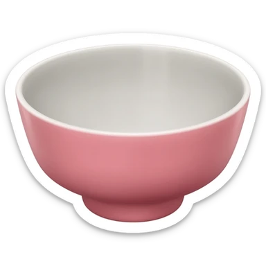 matcha pink bowl sticker