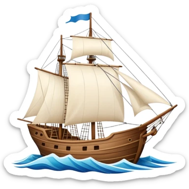 Sailing Ship sticker