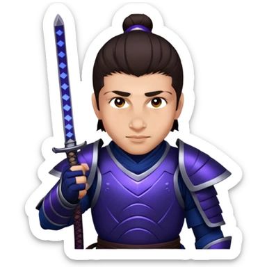 Mystic Samurai sticker