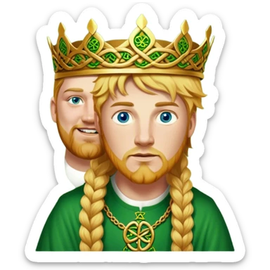 Celtic Diadem sticker
