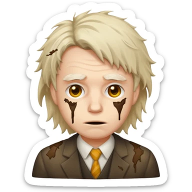 accountant covered in shit sticker