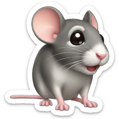 mouse sticker
