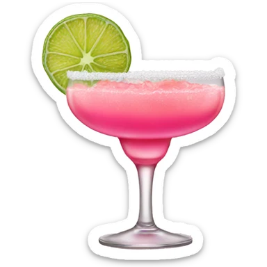 Pink spicy margarita  sticker