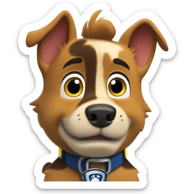 paw patrol arrby sticker