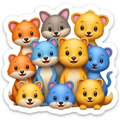 a children’s picture book sticker