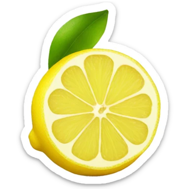 lemon sticker