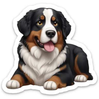 Berner sennenhund sticker