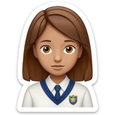 All of us are dead movie onjo she has brown hair  sticker