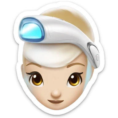 IPL-laser for hair removal sticker