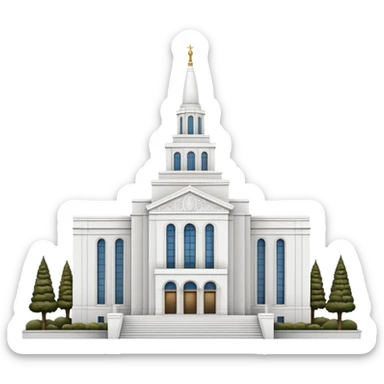Lds Spokane temple sticker