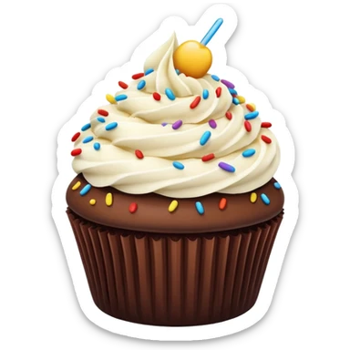 mms cupcake sticker