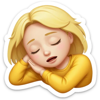Create an emoji dramatically fainting sticker