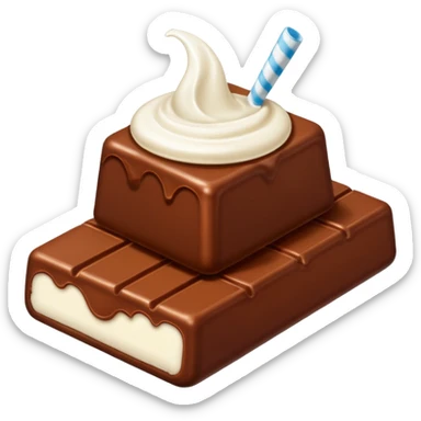 Le chocolat au lait Kinder  sticker