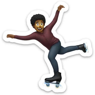 Patinaje sticker
