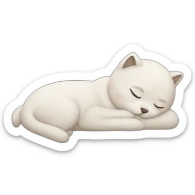 sleepy sticker