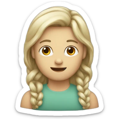 Language symbol sticker