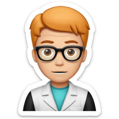 dexter's lab cartoon network sticker