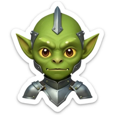 Goblin full body sticker