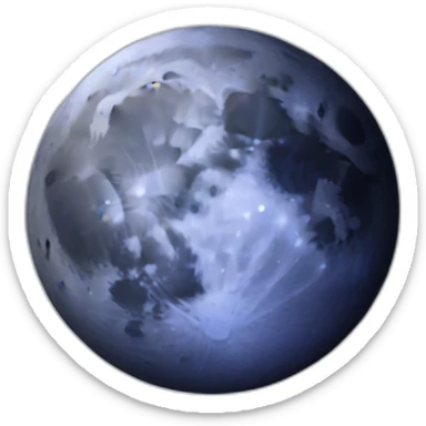 astrology moon sticker