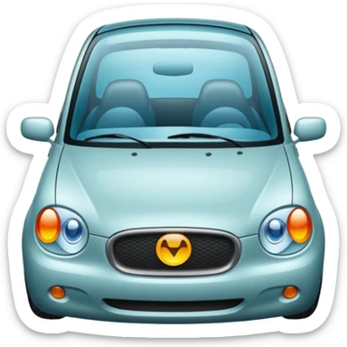 car door glass  sticker