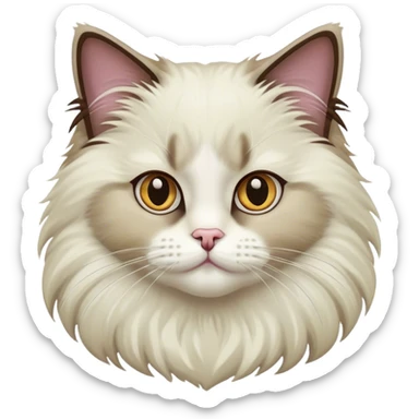 Ragdoll cat, Bi colour sticker